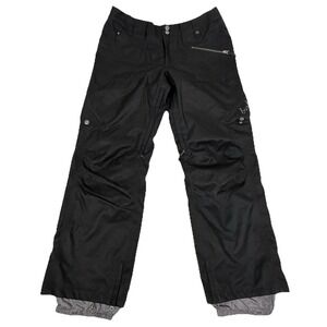 Burton Women's Snowboarding Pants Medium Dry Ride Black Snow Ski